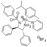 [((1R,2R)-2-amino-1,2-diphenylethyl)(tosyl)amido](p-cymene)(pyridine)ruthenium(II)tetrafluoroborate