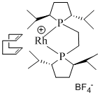 1,2-Bis((2R,5R)-2,5-diisopropylphospholano)ethane(cyclooctadiene)rhodium(I) tetrafluoroborate