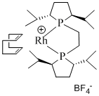 1,2-Bis((2S,5S)-2,5-diisopropylphospholano)ethane(cyclooctadiene)rhodium(I) tetrafluoroborate