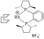 1,2-Bis((2R,5R)-2,5-dimethylphospholano)benzene(cyclooctadiene)rhodium(I) tetrafluoroborate
