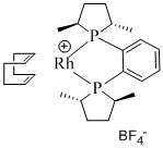 1,2-Bis((2S,5S)-2,5-dimethylphospholano)benzene(cyclooctadiene)rhodium(I) tetrafluoroborate