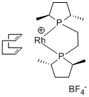 1,2-Bis((2S,5S)-2,5-dimethylphospholano)ethane(cyclooctadiene)rhodium(I) tetrafluoroborate