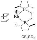 1,2-Bis((2S,5S)-2,5-dimethylphospholano)ethane(cyclooctadiene)rhodium(I) trifluoromethanesulfonate