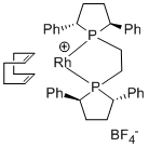 1,2-Bis((2R,5R)-2,5-diphenylphospholano)ethane(cyclooctadiene)rhodium(I) tetrafluoroborate