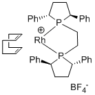 1,2-Bis((2S,5S)-2,5-diphenylphospholano)ethane(cyclooctadiene)rhodium(I) tetrafluoroborate