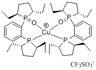 Bis[(2S,5S)-1-{2-[(2S,5S)-2,5-Diethylphospholan-1-yl]phenyl}-2,5-diethylphospholane 1-oxide] Copper(I) Triflate