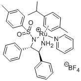 [((1S,2S)-2-amino-1,2-diphenylethyl)(tosyl)amido](p-cymene)(pyridine)ruthenium(II)tetrafluoroborate