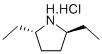 (2S,5S)-2,5-diethylpyrrolidinium chloride